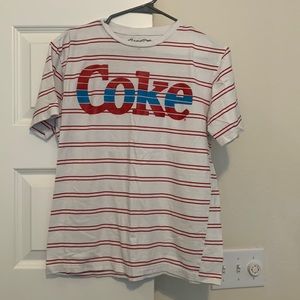 Coca-Cola Striped T-shirt